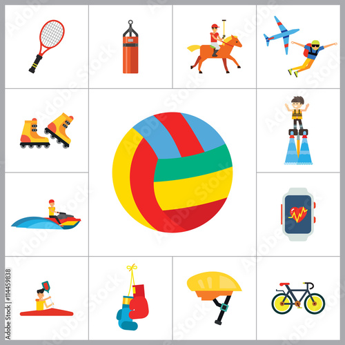Active Sport Icon Set