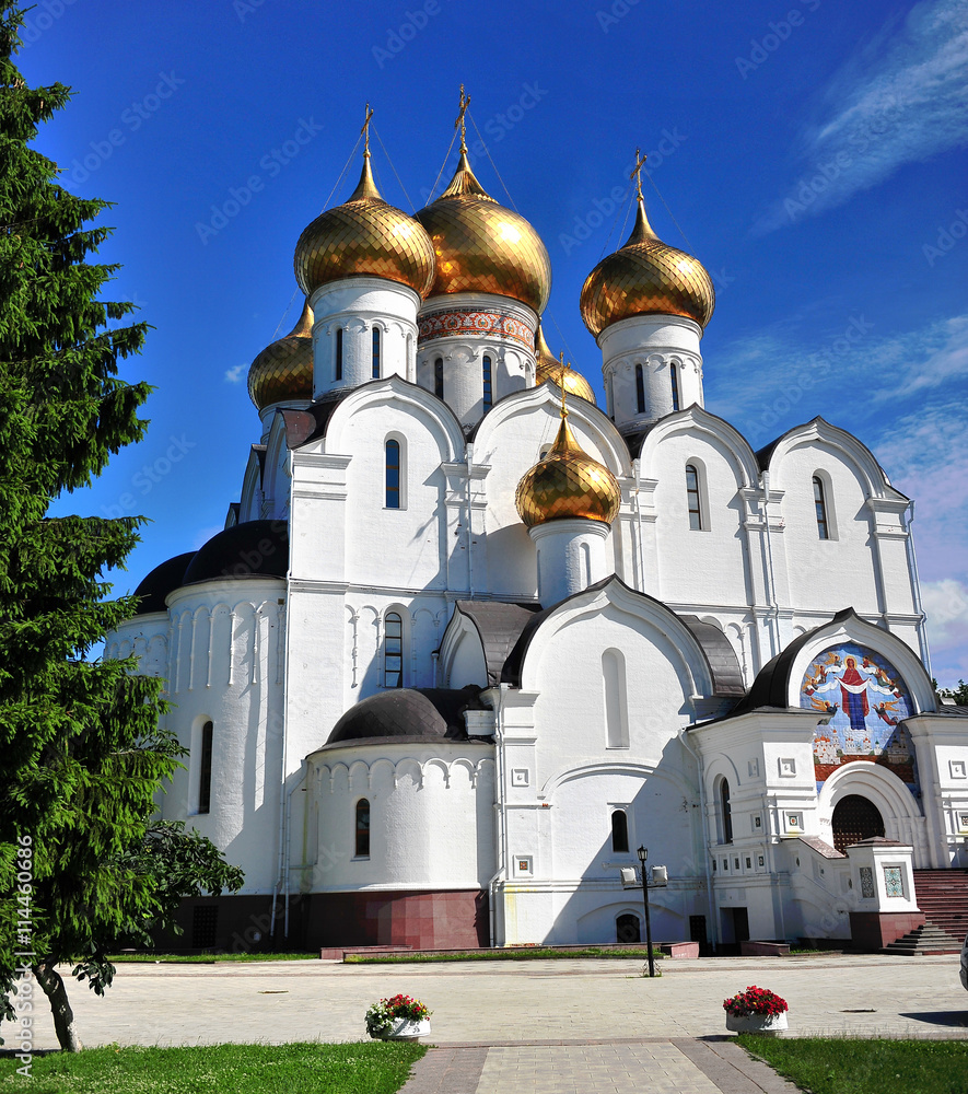 Assumption Cathedral in Yaroslavl, Russia