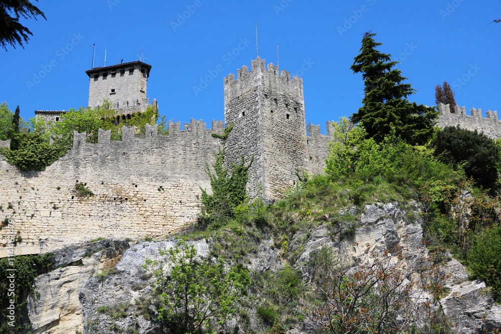 City wall of San Marino City