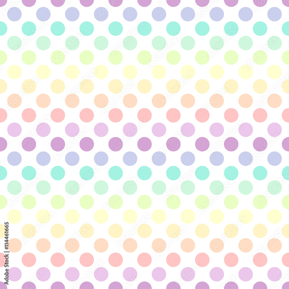 Colorful polka dot pattern Colorful polka dot pattern