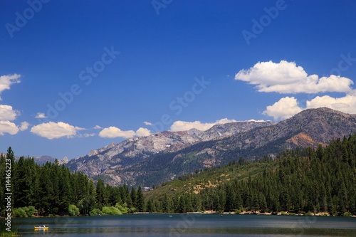 peaceful afternoon at Hume Lake, Sequoia national forest