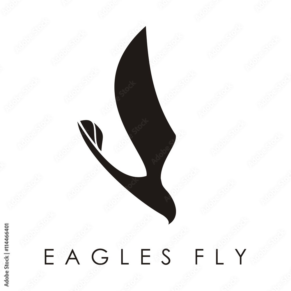 Obraz premium Logo Flying Eagles Swoop