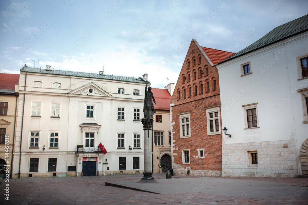 old town square, market, Krakow 12 June 2016