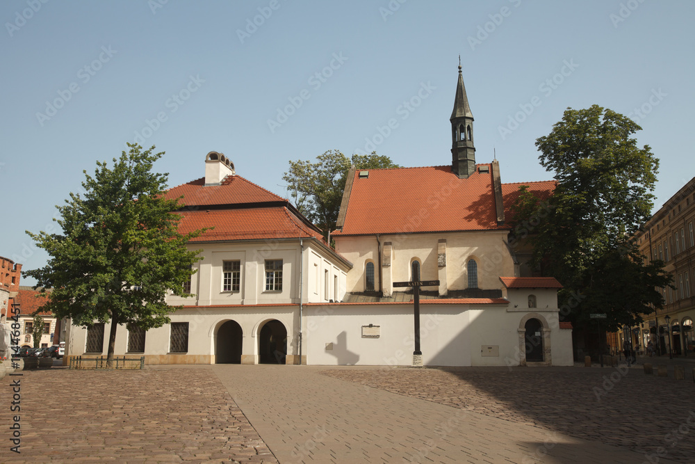 church St. Giles in  Krakow, Poland.
