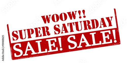 Super Saturday sale