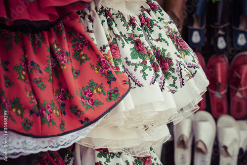 Traditional clothes in Zakopane, Poland.