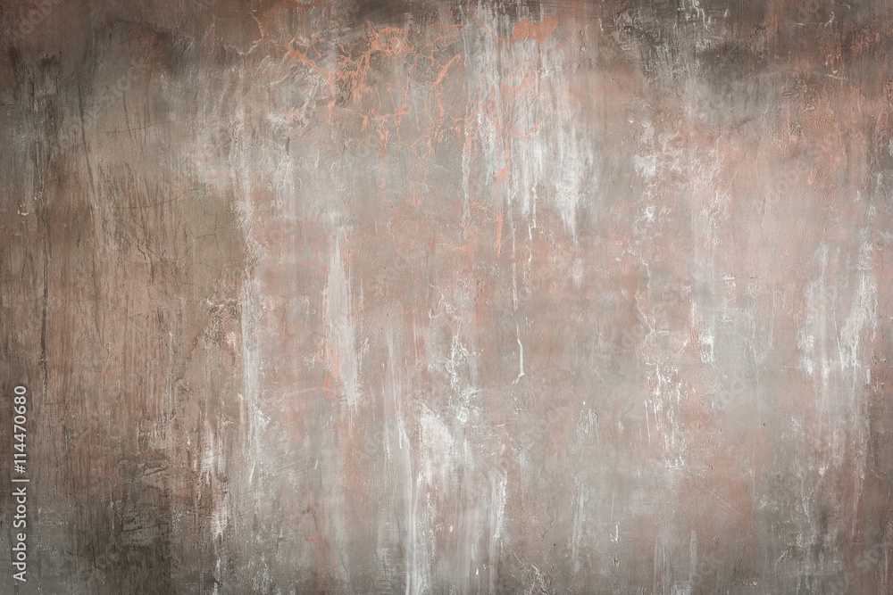 Botched plaster wall background