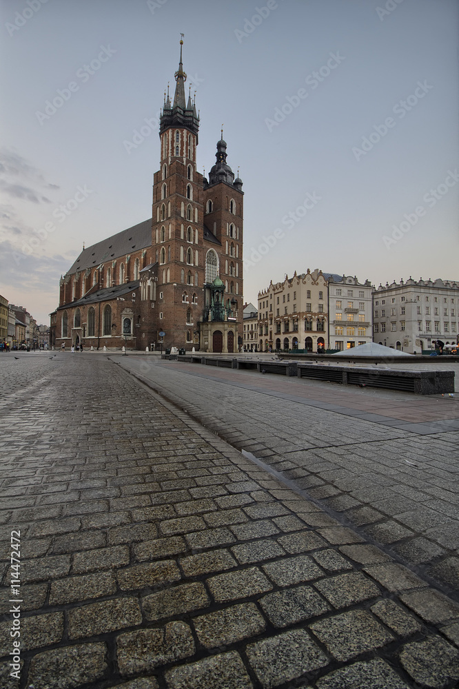 St. Mary's Church on Krakow Market Square
