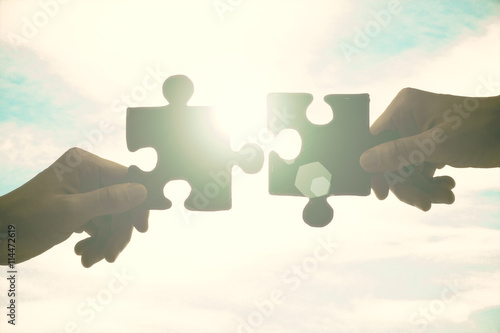 Quadro em tela Partnership