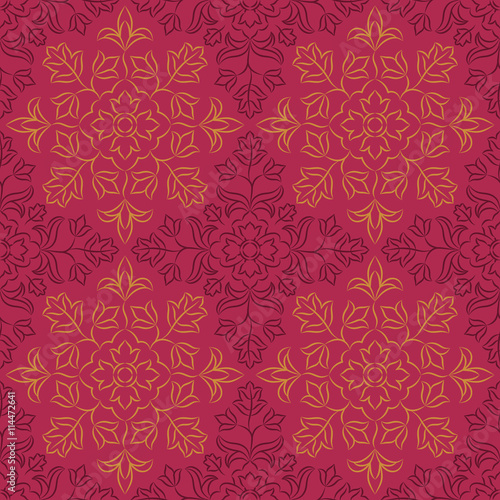 Indian Floral Pattern