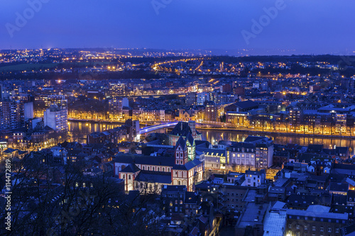View on Liege in Belgium
