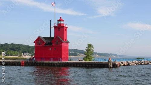 Lighthouse in Holland Michigan