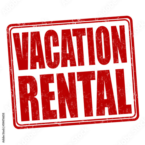Vacation rental stamp