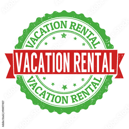 Vacation rental stamp