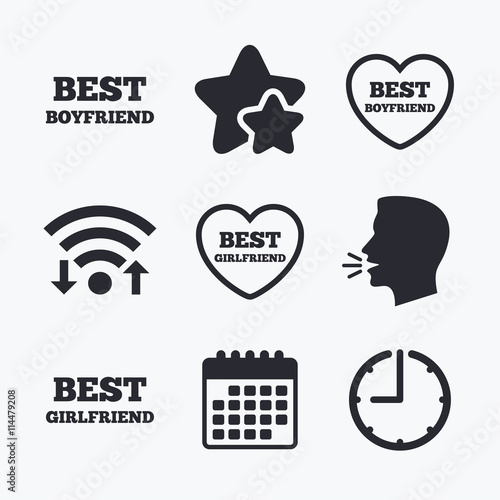 Best boyfriend and girlfriend icons.