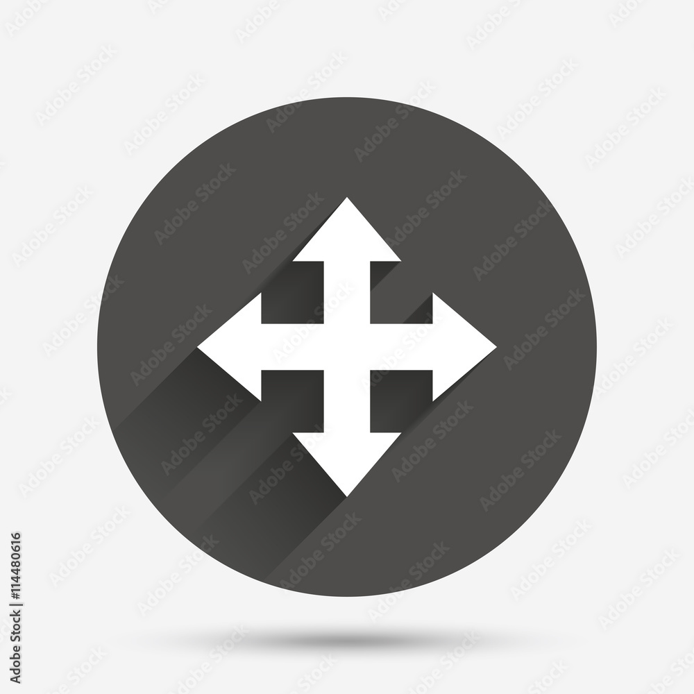 Fullscreen sign icon. Arrows symbol. Fullscreen sign icon. Arrows symbol.