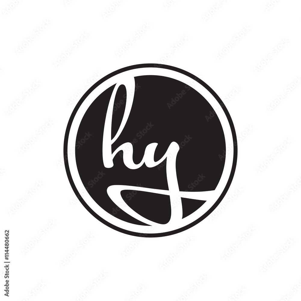 initial letter logo circle with ring initial letter logo circle with ring