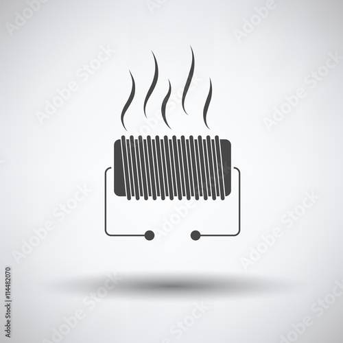 Electrical heater icon
