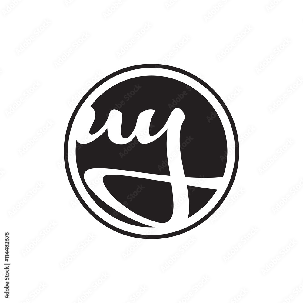 initial letter logo circle with ring initial letter logo circle with ring
