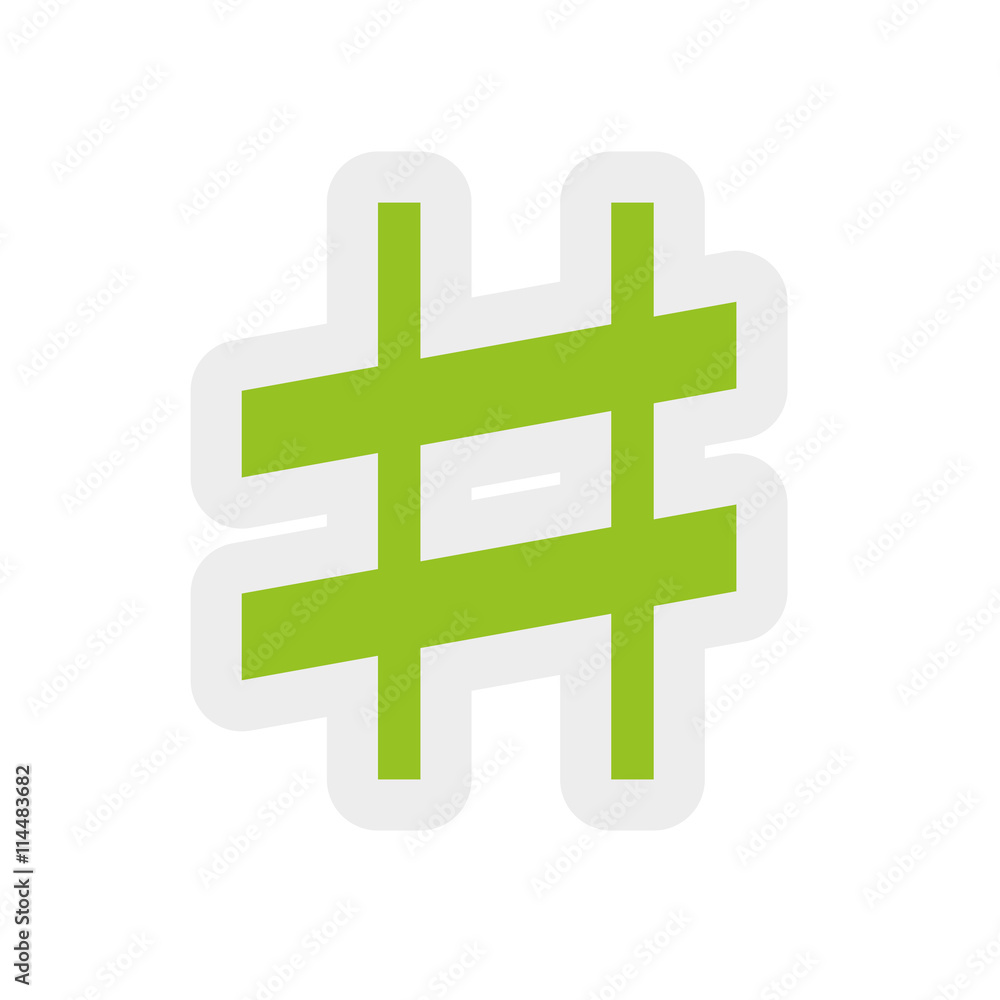 Music and sound concept represented by note icon. isolated and flat illustration Music and sound concept represented by note icon. isolated and flat illustration