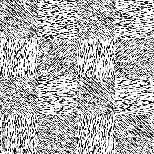 The squares of the black strokes