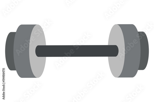 simple barbell icon