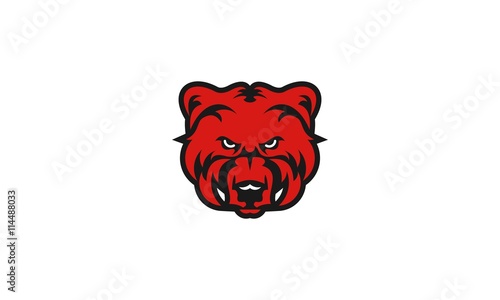 Red Head Angry Bear