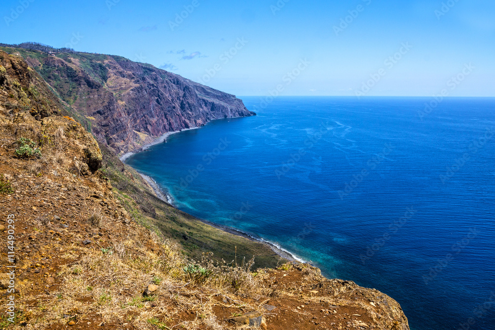 Madeira island seaside, Porto Moniz, Portugal