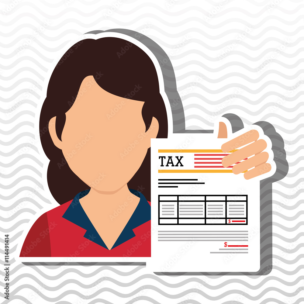 tax debtor design, vector illustration eps10 graphic tax debtor design, vector illustration eps10 graphic