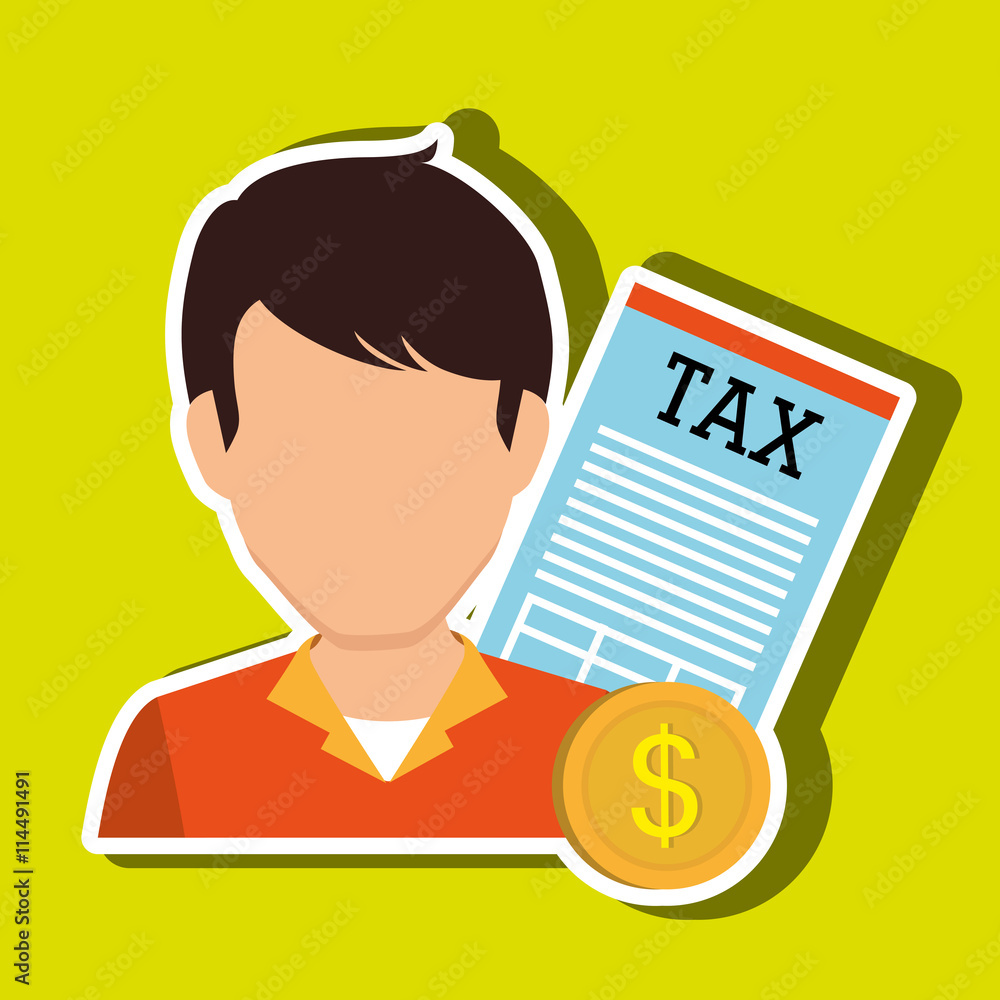 tax debtor design, vector illustration eps10 graphic tax debtor design, vector illustration eps10 graphic