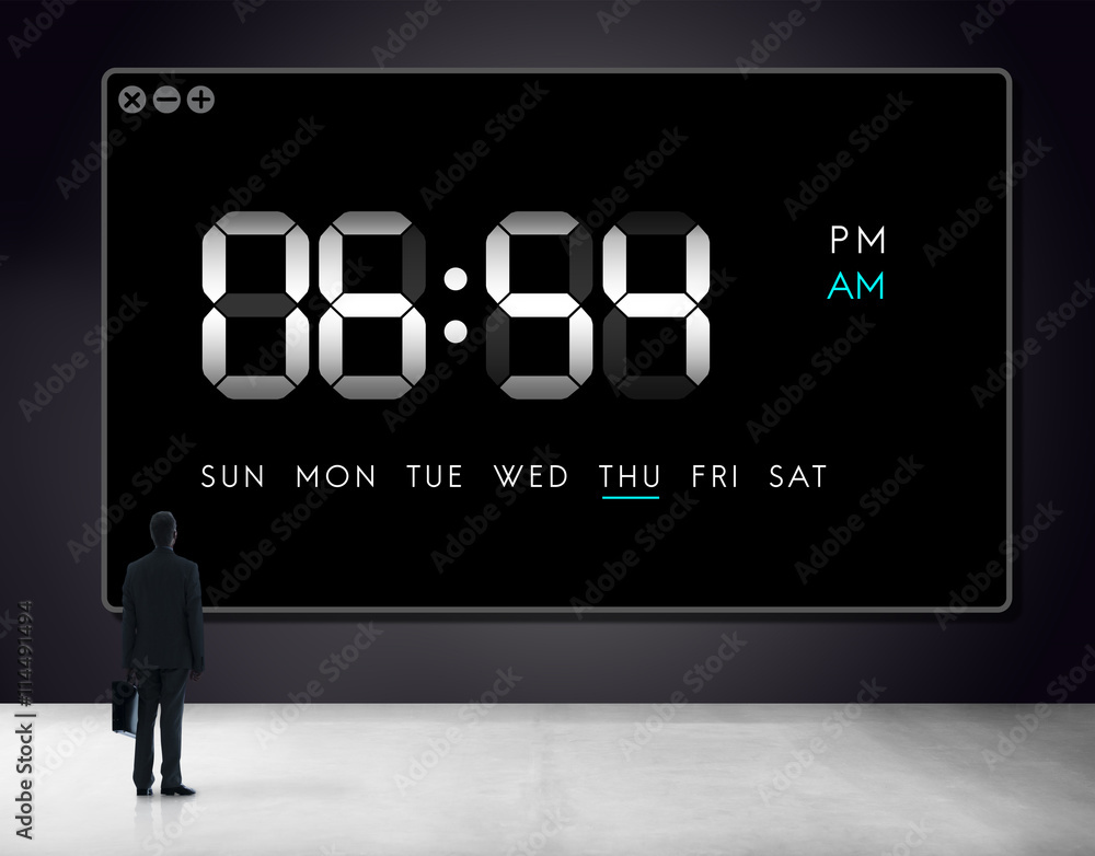 Clock Duration Time Leisure Hour Concept Clock Duration Time Leisure Hour Concept