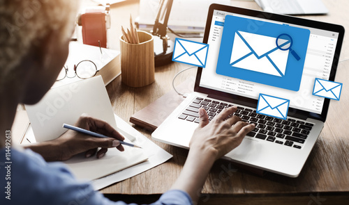 Quadro em tela Message Online Chat Social Text Concept