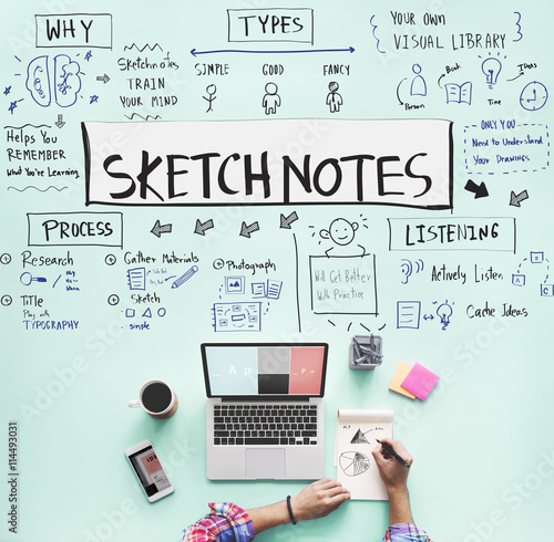 Sketch Notes Creative Drawing Design Graphic Concept
