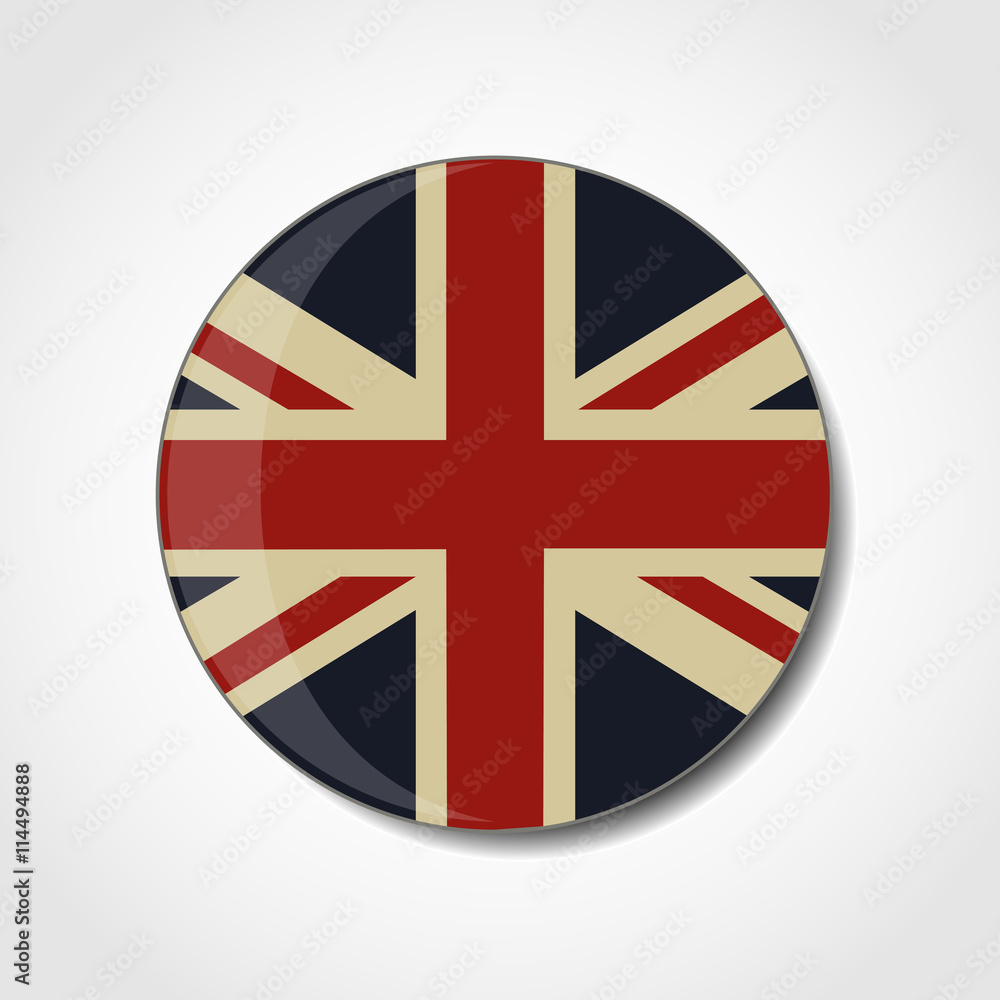 Obraz premium england flag icon