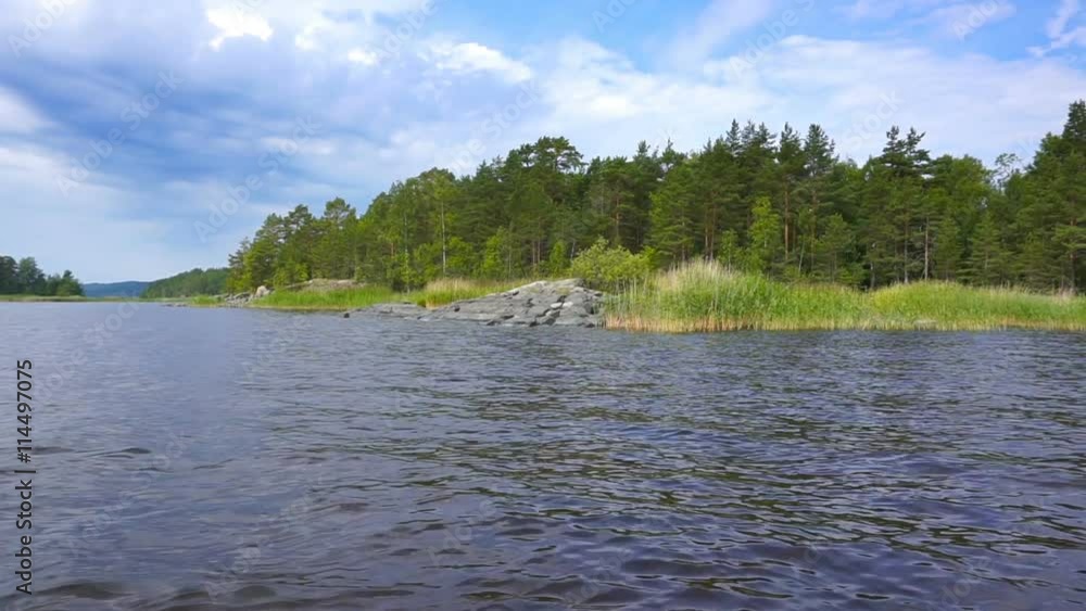 beautiful landscape on Ladoga lake in Karelia
beautiful landscape on Ladoga lake in Karelia