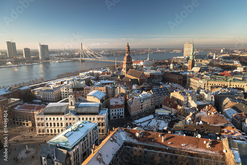 Latvias Capital - Riga from a bird's eye view