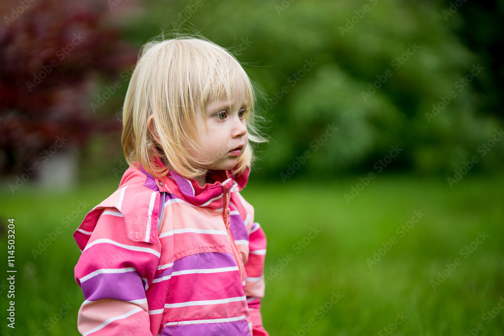 Sad or bewildered girl Sad or bewildered girl