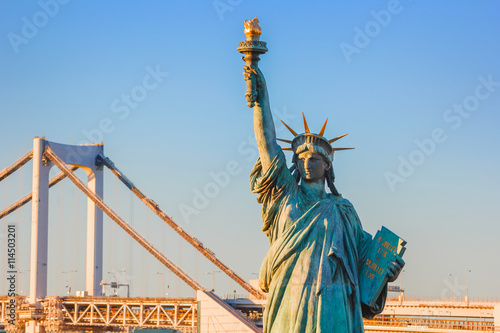 Statue of Liberty at Odaiba, Tokyo