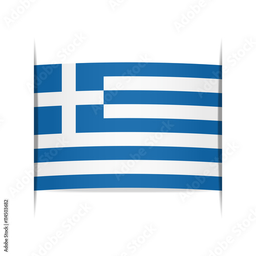 Flag of Greece.