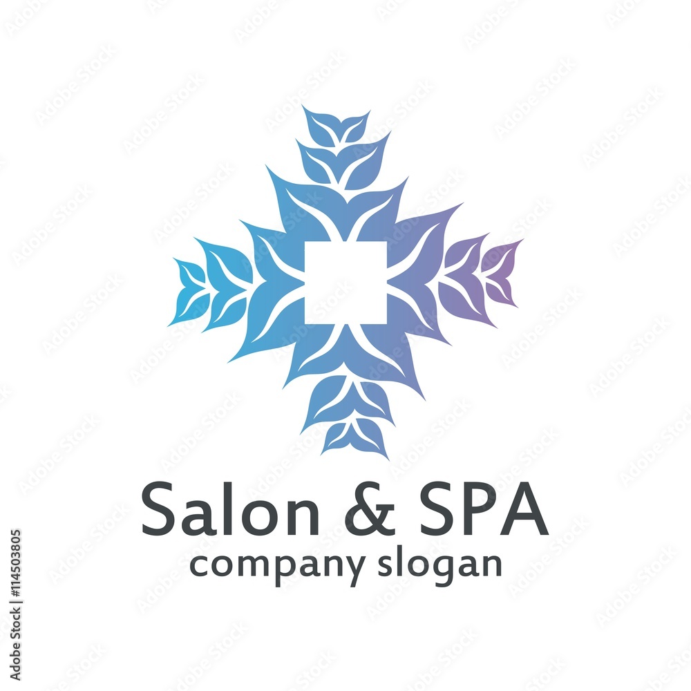 Logo Salon & Spa organic body skin care relaxation Logo Salon & Spa organic body skin care relaxation