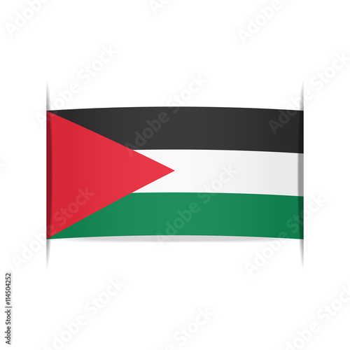 Free Download Flag of Palestine. Element for infographics. - GFXLoad