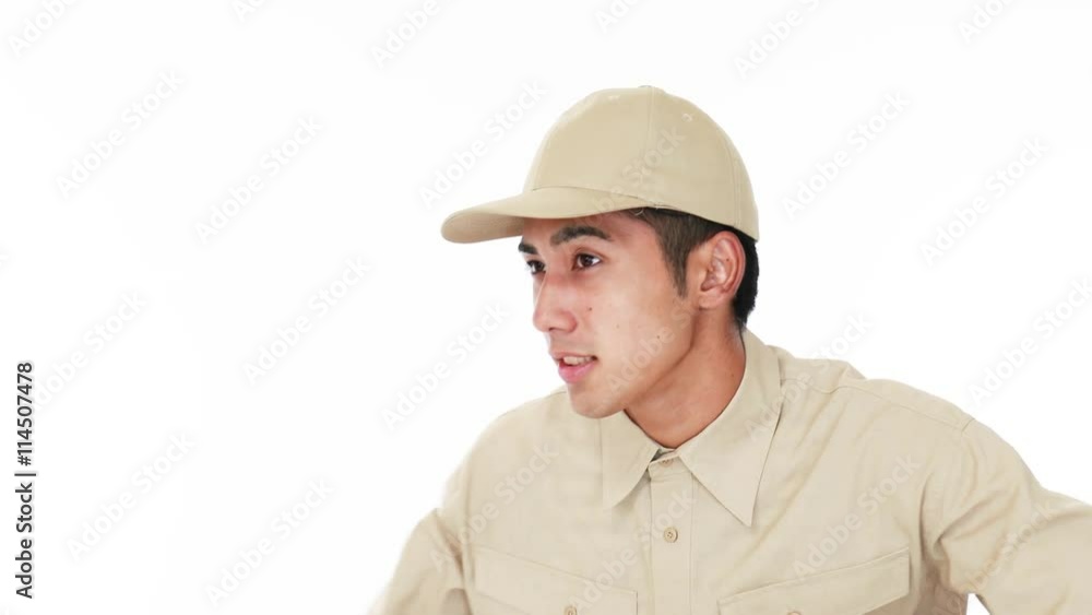 走る宅配人 走る宅配人