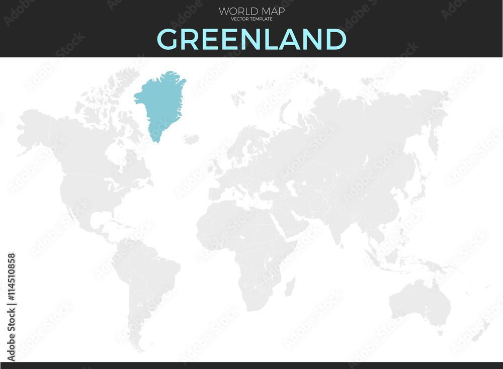 Greenland Location Map