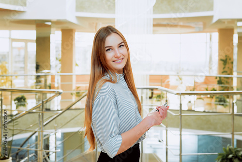 Business woman in the office