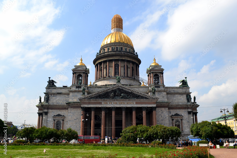 June 2016. Saint Isaac's Cathedral. Saint Petersburg, Russia.