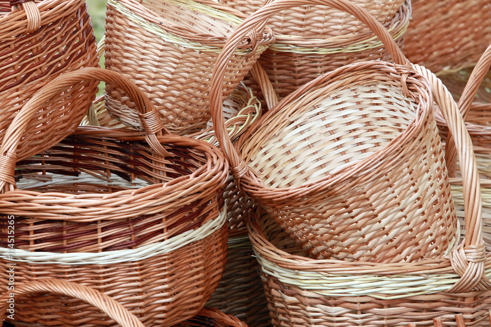 wicker baskets