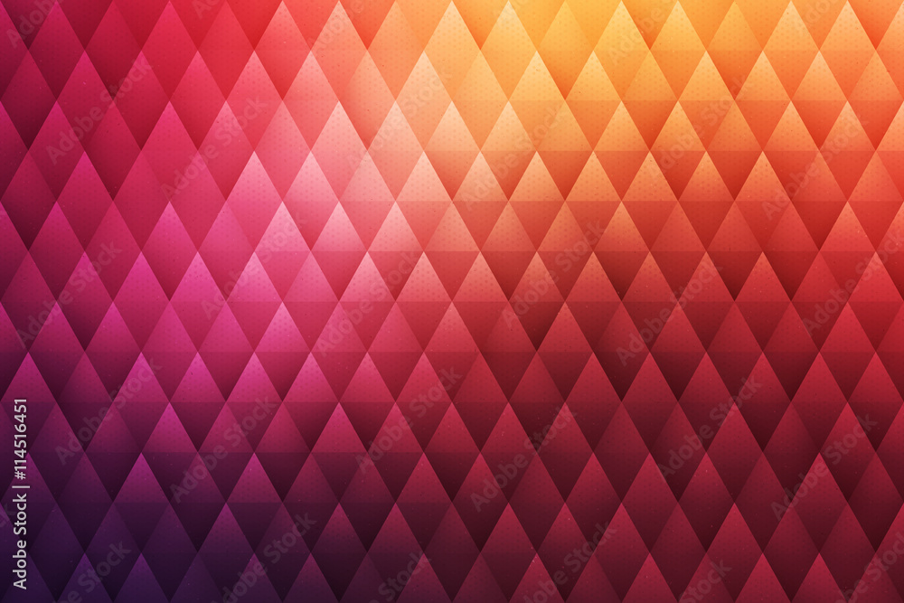 Obraz premium Abstract bright geometrical hipster textured vector background for design, business, print, web, ui and other