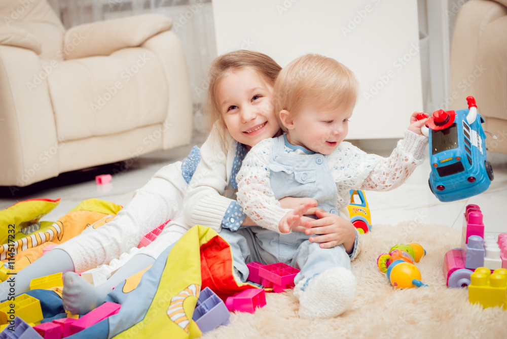 Wonderful family at home Wonderful family at home