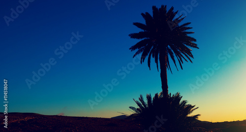 Palma at sunset, Canary Islands