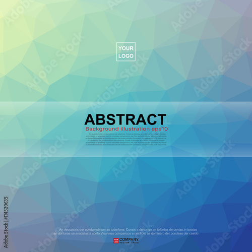 Abstract banner background